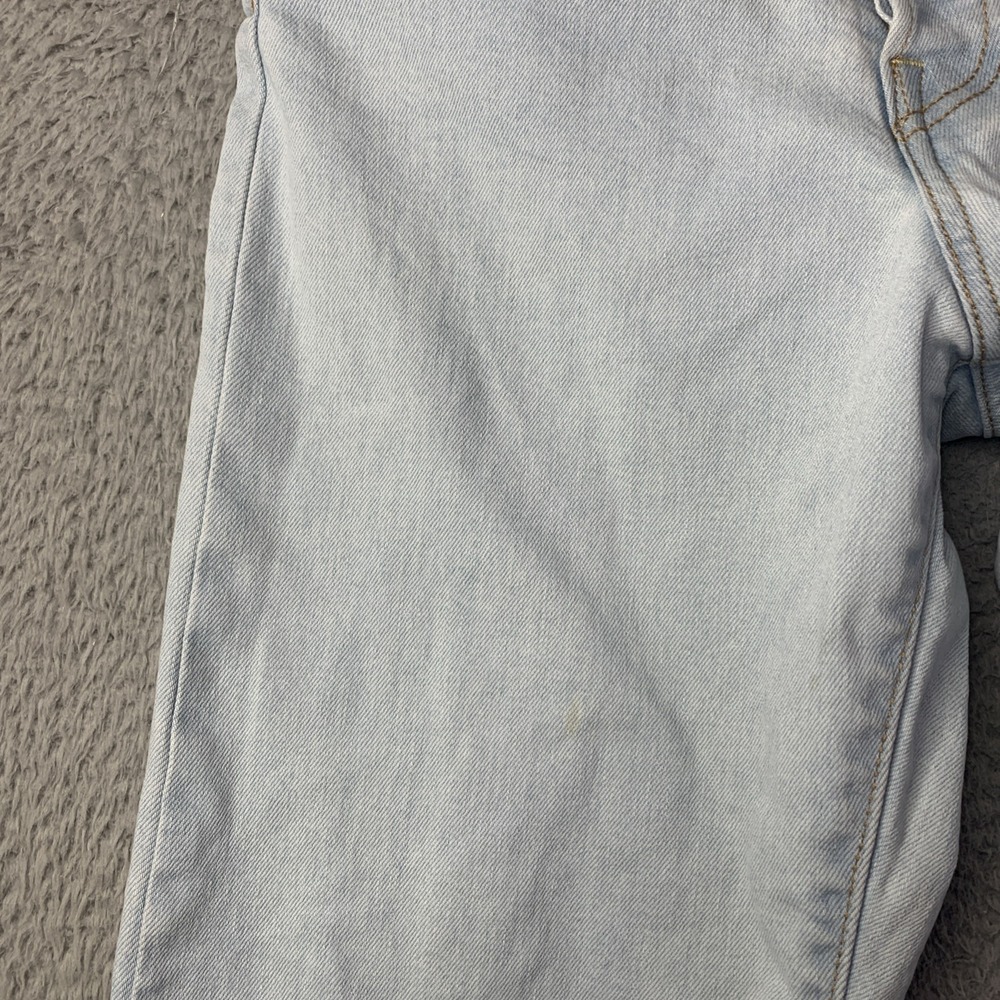 Levi's Ribcage Ankle Straight Jeans Womens Size 30x27 Button Fly - Picture 6 of 15